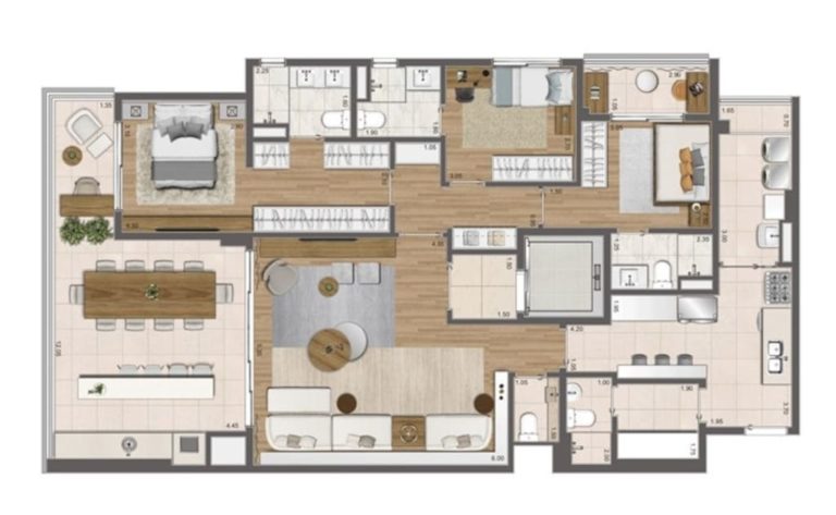 Haus by Yoo_Planta 3 suites