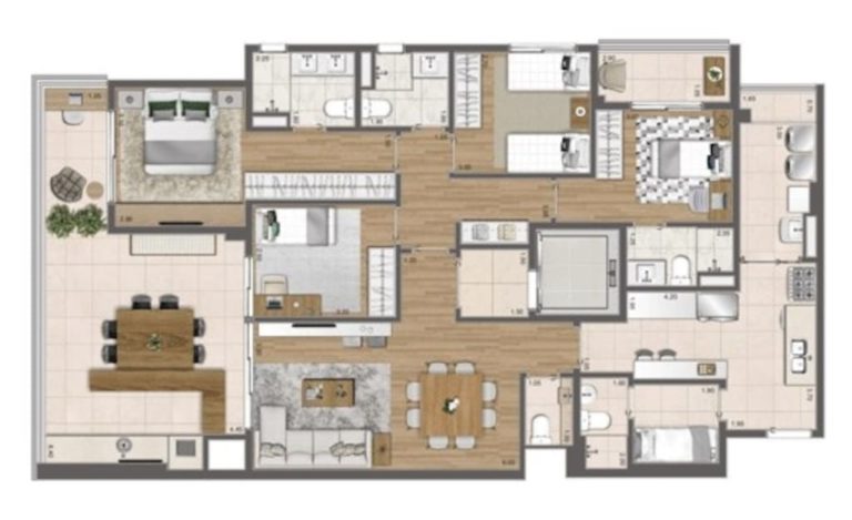 Haus by Yoo_Planta 4 dorms